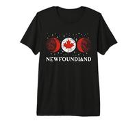 Newfoundland Canada Flag Canadian Premium T-Shirt