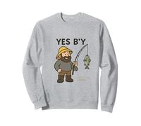 Newfoundland Canada | Newfie Yes B'y Fishing Sweatshirt