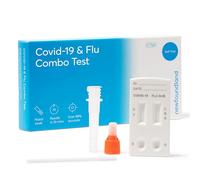 Newfoundland COVID & Flu Combo Test Kit - Dual Home Self-Testing for Influenza & COVID-19 - Rapid Results in 10 Minutes - Detects Coronavirus & Flu Strains - CE Certified - Single Use