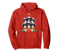 Newfoundland Dog Christmas Tree Xmas Pullover Hoodie