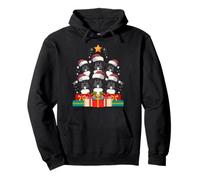Newfoundland Dog Christmas Tree Xmas Pullover Hoodie