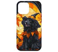 Newfoundland Dog Halloween Pumpkin Witch Hat Case for iPhone 12 Pro Max