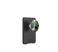 Newfoundland Dog Waterfall Cliff Forest Scene PopSockets PopWallet for MagSafe