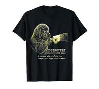 Newfoundland Dogtrovert Fist Bump T-Shirt