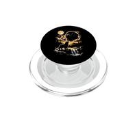 Newfoundland Howling To The Moon PopSockets PopGrip for MagSafe