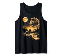 Newfoundland Howling to The Moon Tank Top