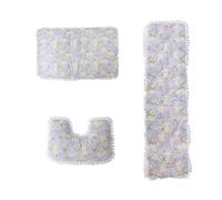 NEWFT 3pcs Pet Pad Set Soft Cushioned Liner Washable Pet Strollers Dirt Cover Comfortable Travel Accessory Dogs Cushion