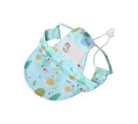 NEWFT Cats Sun Protective Hat With Adjustable Strap And Ear Holes Dog Visors Baseball Cap For Small Mediums Large Pet