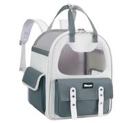 NEWFT Dog Carrier Portable Cat Cage Four Season Cat Travel Bag Breathable Carrier Backpack Shoulder Bag Kitten Sling Bag