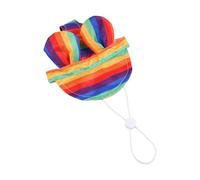 NEWFT Outdoor Pet Sun Hat Sun Blocking Design Lightweighted Polyester Hat For Dogs Kitten Ventilated Ear Space