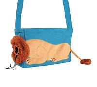 NEWFT Pet Carrier Bag, Portable Pet Bag Go-out Bag Travel for Puppy Head-out Portable Cartoon Shoulder Bag Head-out