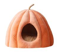 NEWFT Pet Tent Soft Bed for Small Dogs & Cats 13.8" X 13.8" X 13.8" Self-Warming Condo Machine Washable Cave Design Dog House Warm Bed Cave Tent House Small Large Indoor Cats Washable Halloween