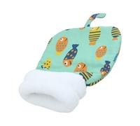 NEWFT Portable Pet Sleep Bag Warm Rest Bedding For Small Dog Cats Easy to Wash Winter Use Resting Bed Half Closure