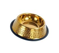 NEWFT Raised Dogs Bowls Tilted Neck Guard Dogs Food Bowl Stainless Steel Shatter-Resistant Elevated Pet Supply for Daily Meals Stainless Steel Pet Bowl