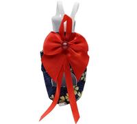 NEWFT Stylish Bird Diaper for Parrots Pineapple Bowknot Pet Care Essential Pet Bird Outfit Colorful Flight Suit
