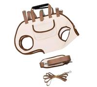 NEWFT Stylish Pet Bags Double Carry Methods Hand and Shoulder Leash for Secure and Comfortable Pet Transport