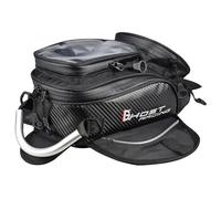 NEWFUN Motorcycle Tank Bag, Oxford Black with Touchscreen Mobile Phone Pocket, Fits Most Motorcycles