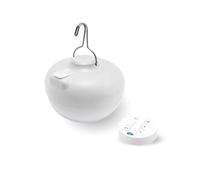 Newgarden Cherry Portable Rechargeable Bulb | White | LED 900 lm warm · Up to 20 h · IP54 indoor and outdoor · Magnetic base · Controller and USB-C