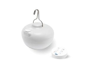 Newgarden Cherry Portable Rechargeable Bulb | White | LED 900 lm warm · Up to 20 h · IP54 indoor and outdoor · Magnetic base · Controller and USB-C