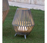 Newgarden Conta LED rechargeable table lamp taupe 32cm