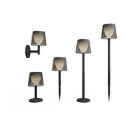 Newgarden Greta Multiway USB Solar LED Outdoor Light - Black