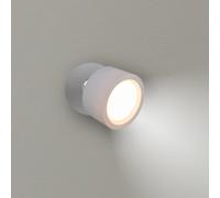 Newgarden LED wall lamp Roll 8, white, swivelling