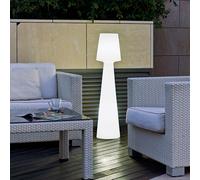Newgarden Lola 110 Cool White LED Outdoor Floor Lamp - White