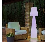 Newgarden Lola 165 Colour Changing LED Outdoor Floor Lamp with Remote Control - White