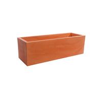 newgarden - Rectangular Planter 100 x 35 x 32 cm, Decorative for Indoor and Outdoor Use, Very UV Resistant, Long Planter for Flowers and Plants Made of Polyethylene in Spain