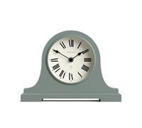 NEWGATE® Broadway mantel clock | Classic Napoleon’s hat design | Asparagus green | Roman numerals | Traditional style for desk, table top, shelf or bedside