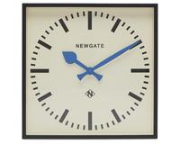 Newgate Clocks Number Five Railway Wall Clock Blue