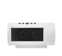 NEWGATE® Digital Retro Alarm Clock - LED Alarm Clock - Digital Alarm Clock - LED Display - (White)
