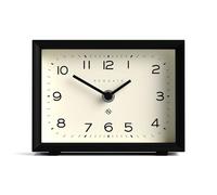 NEWGATE® Henry desk clock | Contemporary rectangular design | Black | Easy to read numbers | Modern style for desk, table top, shelf or bedside