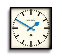 Newgate Clocks Number Five Railway Wall Clock Blue