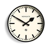 Newgate Number Three Railway Wall Clock - Black