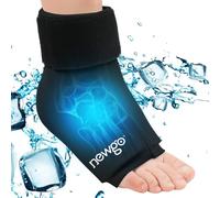NEWGO Ankle Ice Pack for Injuries, Flexible Foot Ice Pack Hot Cold Compression Therapy Gel Ice Packs Ice Sock for Achilles Tendonitis, Plantar Fasciitis, Surgery, Sprained, Heel Pain