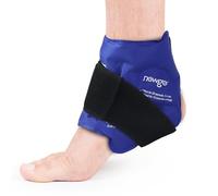 NEWGO Ankle Ice Pack Wrap for Injuries Reusable, Hot Cold Therapy Gel Foot Ice Pack for Pain Relief, Ankle Swelling, Achilles Tendinitis, Plantar Fasciitis, Sprained