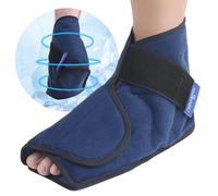 NEWGO Foot Ice Pack Wrap, Full Coverage Ankle Ice Packs for Sports Injuries and Pain, Reusable Gel Ice Cold Packs for Achilles Tendonitis, Plantar Fasciitis, Sprained Ankles and Heels-Blue