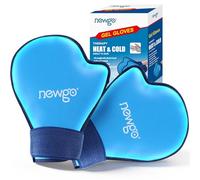 NEWGO Hand Ice Pack Glove, 2Pack Hot Cold Therapy Full Coverage Ice Cryotherapy Gloves, Soft Gel Cold Gloves for Arthritis, Carpal Tunnel, Chemotherapy, Swelling -Blue
