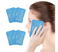 NEWGO Ice Pack for Injuries Reusable, 6PCS Reusable Hot Cold Therapy Small Gel Ice Pack for Wisdom Teeth, Eyes, Migraine, Headaches, Bruises, Bumps, Swelling, Pain Relief (Blue)