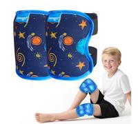 NEWGO Ice Pack for Kids Knee Injuries Recovery, 2 Pack Soft Knee Ice Pack Wrap Reusable Child Gel Cold Packs for Sports Injuries, Ankle Sprain, Elbow Pain Relief