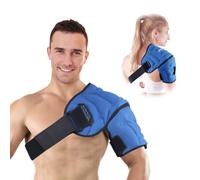 NEWGO Ice Pack for Shoulder Injuries Cold Gel Wrap Hot Cold Compression Therapy for Shoulder Bursitis Swelling Pain Relief New