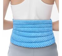 NEWGO Microwave Heating Pad for Back Pain Relief, 7.9" X 40.7" Microwave Wheat Bag Moist Heat Therapy Gifts, Stomach Cramps, Shoulder and Neck, Leg, Unscented Warm Compress