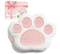 NEWGO Microwave Heating Pad for Cramps Pain Relief, Cute Cat Paw Moist Heat Pack for Women and Kids Neck & Back Pain, Anxiety Relief, Great Gift Ideas for Girls