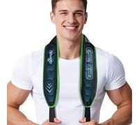 NEWGO Reusable Cooling Neck Wrap - Long-Lasting Cold Therapy Neck Cooler Scarf with Washable Cover - Ice Pack for Hot Weather, Menopause, Outdoor Work & Sports Recovery