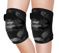 NEWGO Reusable Ice Pack for Knee Replacement Surgery, Black-2 Packs