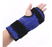 NEWGO Wrist Ice Pack Wrap, Reusable Gel Ice Packs for Hand Injuries, for Carpal Tunnel, Rheumatoid Arthritis, Tendonitis, Sports Injuries, Swelling, Bruises, Sprains (Blue)