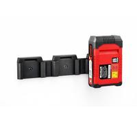 NewGround Designs Battery Wall Mount Suitable for Einhell 18 V Batteries Power-X-Change Battery Holder Wall Mount (3 Batteries)