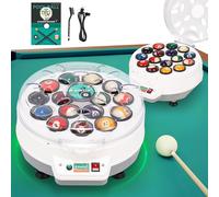 Newhai 16 Balls Billiard Ball Cleaner Machine 110V Electric Pool Ball Cleaning Machine Automatic Snooker Polisher Machine