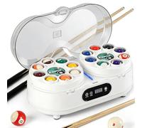 Newhai Pool Ball Cleaner Machine Dual Motor Electric Billiard Ball Polisher Automatic Pool Ball Cleaning Machine for American Pool